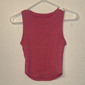 American Eagle Outfitters Women's Pink Tank Top